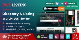 DWT v3.3.10 – Directory & Listing WordPress Theme