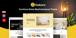 Dekoro v1.2.2 – Furniture Store WooCommerce Theme