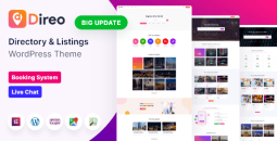 Direo v3.0.3 – Directory & Listing WordPress Theme