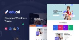 Educal – Online Courses & Education WordPress Theme