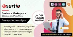Exertio v1.3.6 – Freelance Marketplace WordPress Theme