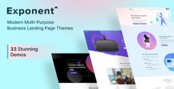 Exponent v1.3.1.1 – Modern Multi-Purpose Business WordPress Theme