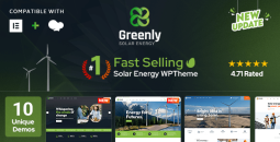 Greenly v7.8 – Ecology & Solar Energy WordPress Theme