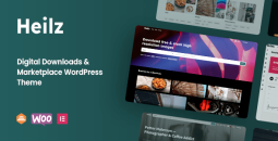 Heilz v2.5.0 – Digital Downloads & Marketplace WordPress Theme