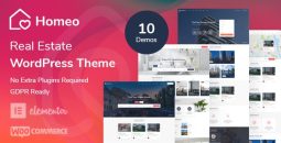 Homeo v1.2.58 – Real Estate WordPress Theme