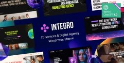Integro v1.8 – IT Services & Digital Agency WordPress Theme