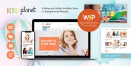 Kids Planet v2.2.15 – A Multipurpose Children WordPress Theme for Kindergarten and Playgroup