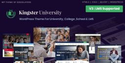 Kingster v3.2.5 – LMS Education For University, College and School