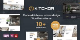 Kitchor v1.4.7 – Interior Design WordPress Theme