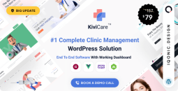 KiviCare(TM) v2.2.23 – Medical Clinic & Patient Management WordPress Solution