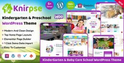 Knirpse v1.6.7 – Kindergarten, School & Baby Care WordPress Theme