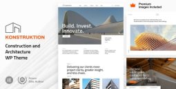 Konstruktion by Vamtam v24 – Construction Architecture WordPress Theme