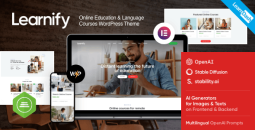Learnify v1.21.0 – Online Courses Education WordPress Theme