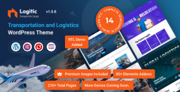 Logitic v1.1.7 – Transportation & Logistics WordPress Theme