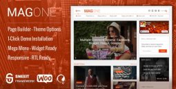 MagOne v9.0.8.6 -­ News Magazine WordPress Theme