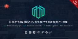 Megatron v4.8 – Responsive MultiPurpose WordPress Theme