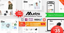 Metro v2.14 – Minimal WooCommerce WordPress Theme