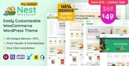 Nest v1.8.6 – Grocery Store WooCommerce WordPress Theme
