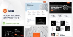 Nex by Vamtam v37 – Industrial WordPress Theme
