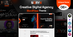 Noryx v1.0 – Digital Agency & Creative WordPress Theme