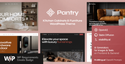 Pantry v1.12.0 – Kitchen Cabinets & Furniture WordPress Theme