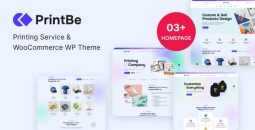 PrintBe v1.0.15 – Printing Service & WooCommerce WP Theme
