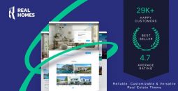 Real Homes v4.4.4 – WordPress Real Estate Theme