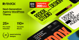 Redox v1.0.5 – Creative Agency Portfolio WordPress Theme