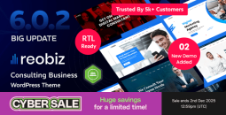 Reobiz v6.0.2 – Consulting Business WordPress Theme