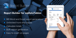 Report Builder v2.3 – Generate Word DOCX and Excel XLSX documents