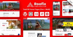 Roofix v2.2.4 – Roofing Services WordPress Theme