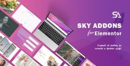Sky Addons Pro v4.0.1 – Elementor Addons for WordPress with Theme Builder, Templates, Blocks & Widgets