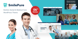 SmilePure v1.8.7 – Dental & Medical Care WordPress Theme