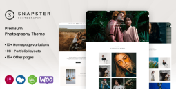 Snapster v1.1.9 – Photography WordPress Theme