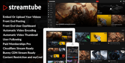 StreamTube v4.17 – Video Streaming WordPress Theme