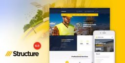 Structure v7.4.3 – Construction Industrial Factory WordPress Theme