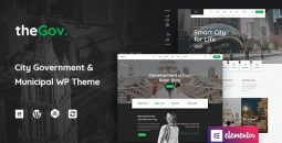 TheGov v2.0.19 – Municipal and Government WordPress Theme