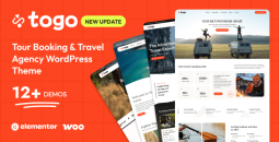 Togo v1.1.0 – Tour Booking & Travel WordPress Theme