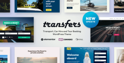 Transfers v2.10 – Transport and Car Hire WordPress Theme