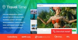 Travel Time v1.4.5 – Tour and Hotel WordPress Theme