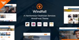 Windfall v1.6.3 – Electrician Services WordPress Theme