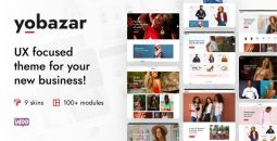 Yobazar v1.6.5 – Elementor Fashion WooCommerce Theme