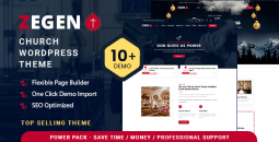 Zegen v2.0.2 – Church WordPress Theme