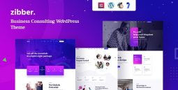 Zibber v2.0.2 – Consulting Business WordPress Theme + RTL