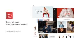 Zuka v1.9.0 – Clean, Minimal WooCommerce Theme
