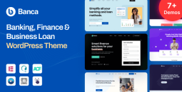 Banca v1.9.6 – Banking, Finance & Business Loan WordPress Theme