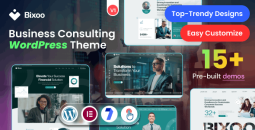 Bixoo v1.0.3 – Business Consulting WordPress Theme