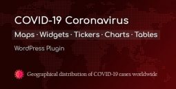 COVID-19 Coronavirus v2.3.7 – Live Map & Widgets for WordPress