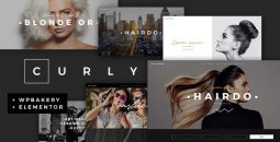 Curly v3.3.3 – A Stylish Theme for Hairdressers and Hair Salons