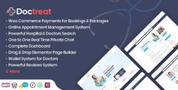 Doctreat v1.6.9 – Hospitals and Doctors Directory WordPress Listing Theme